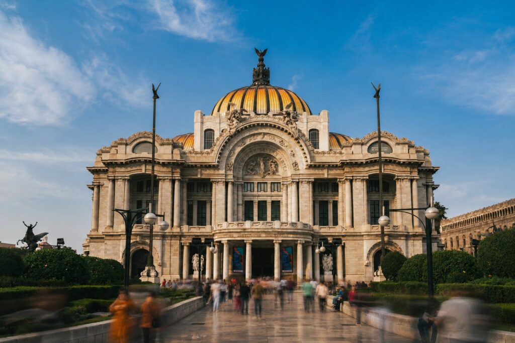 Palacio de Bellas Artes in Mexico City Historic Center