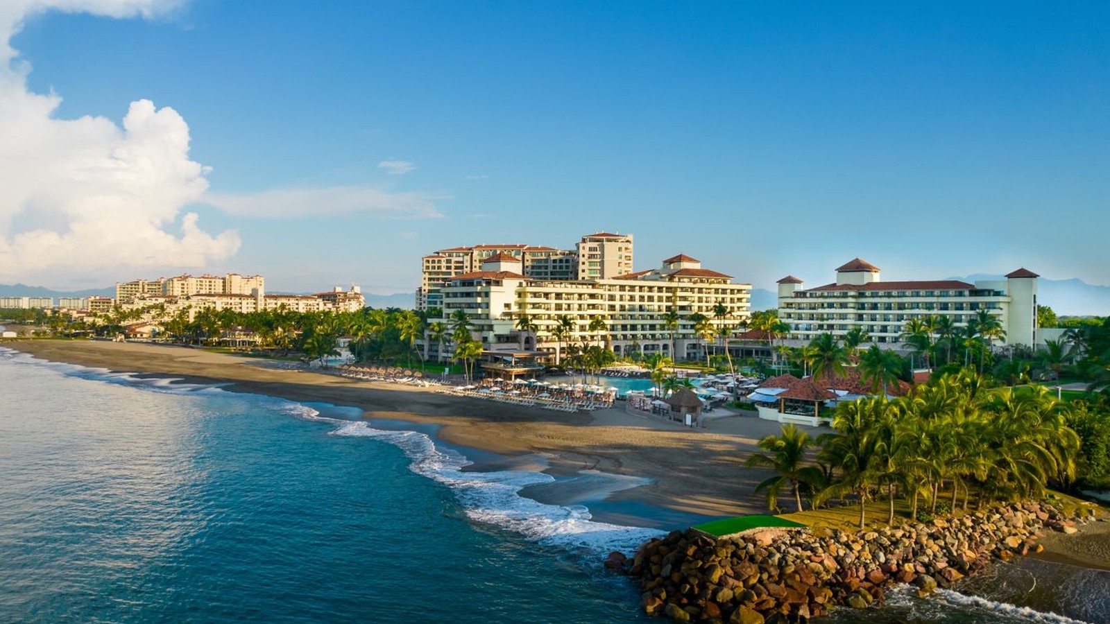 Marriott Puerto Vallarta Resort and Spa beachfront resort with Banderas Bay views