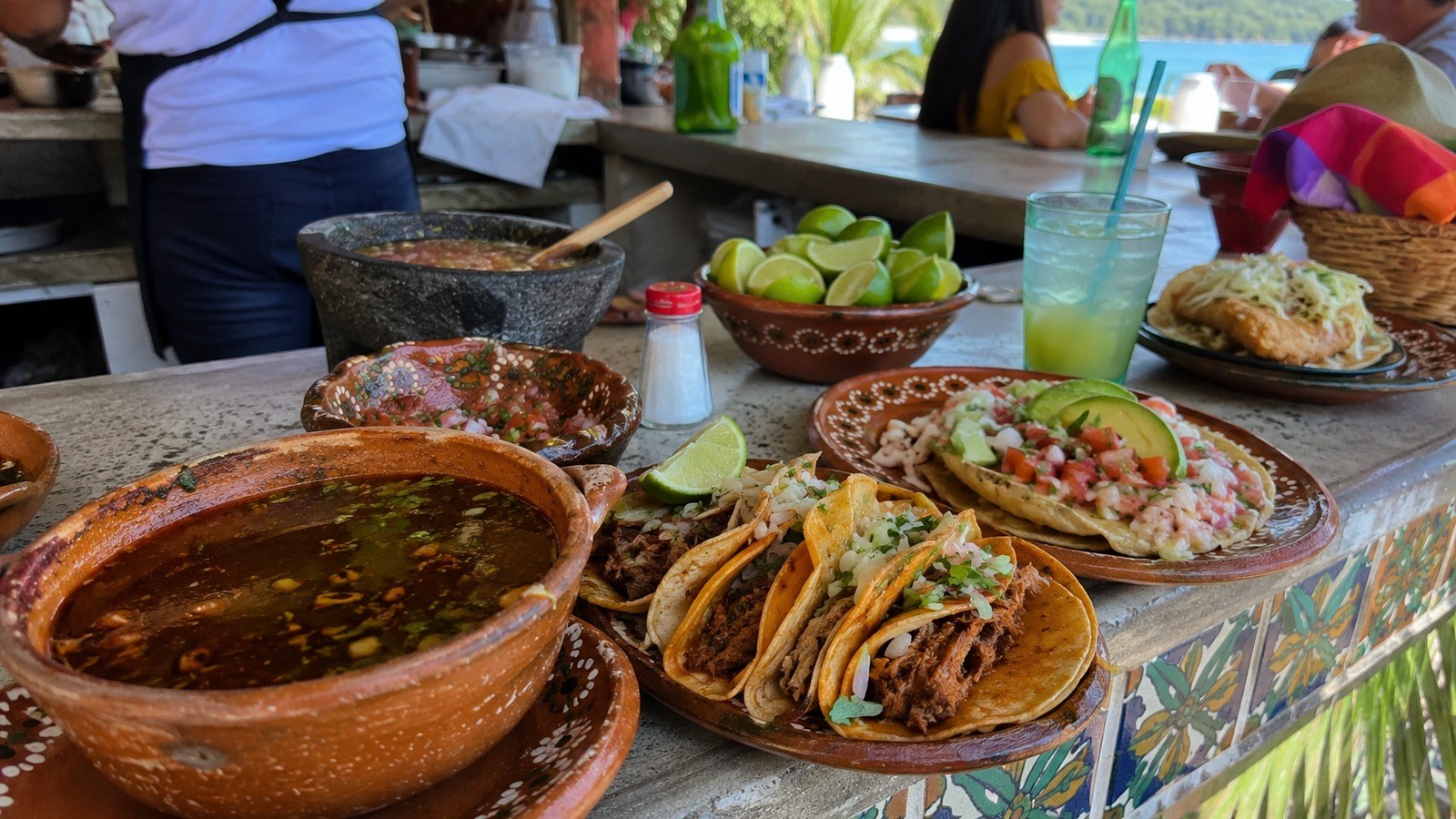 Puerto Vallarta local food and casual restaurant detail